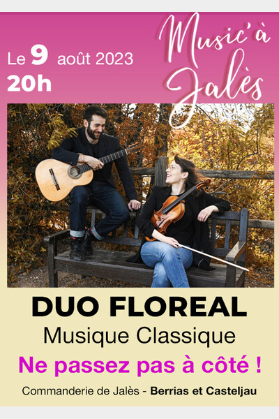 Music'à Jalès 2023 - Duo Floréal