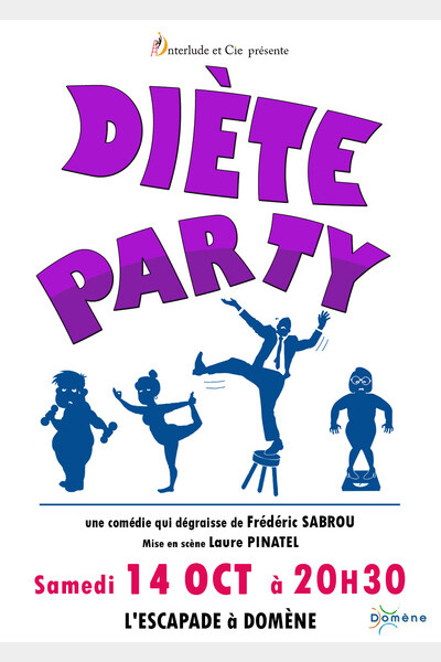 Affiche Diète Party