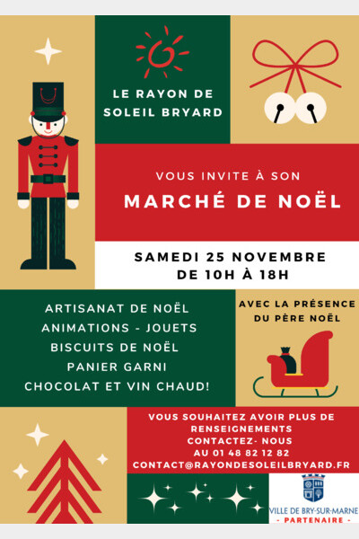 Marché de Noël du Rayon de Soleil Bryard