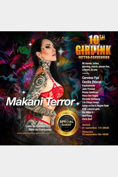 Makani Terror marraine de la 10eme édition