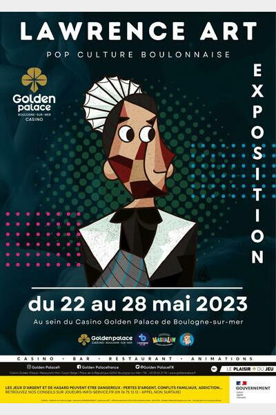 Affiche exhibition - Version 2 - POP Culture Boulonnaise /Mai 2023